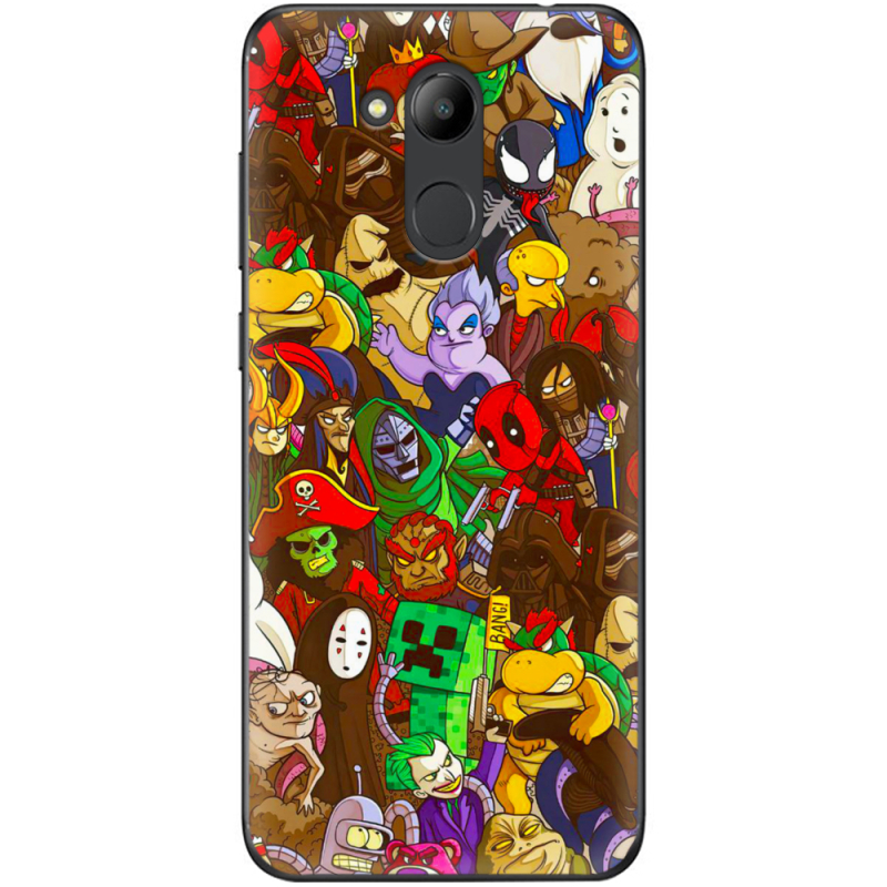 Чехол Uprint Huawei Honor 6C Pro Злодеи
