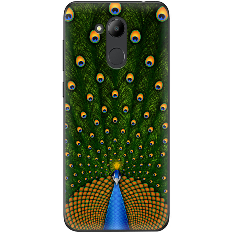 Чехол Uprint Huawei Honor 6C Pro Peacocks Tail