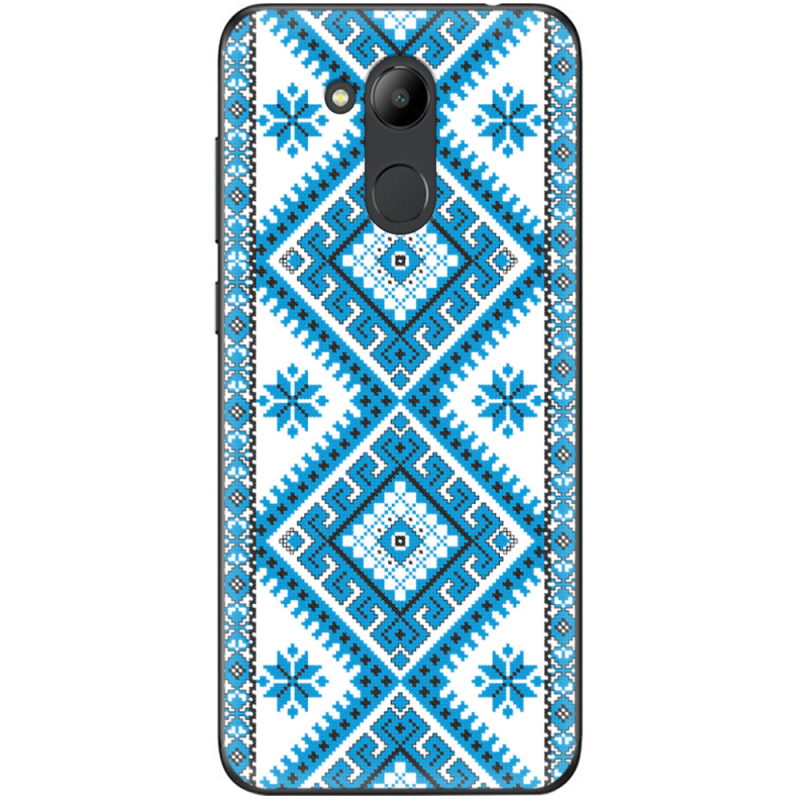 Чехол Uprint Huawei Honor 6C Pro Блакитний Орнамент