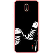 Чехол Uprint Nokia 1 Black Sneakers