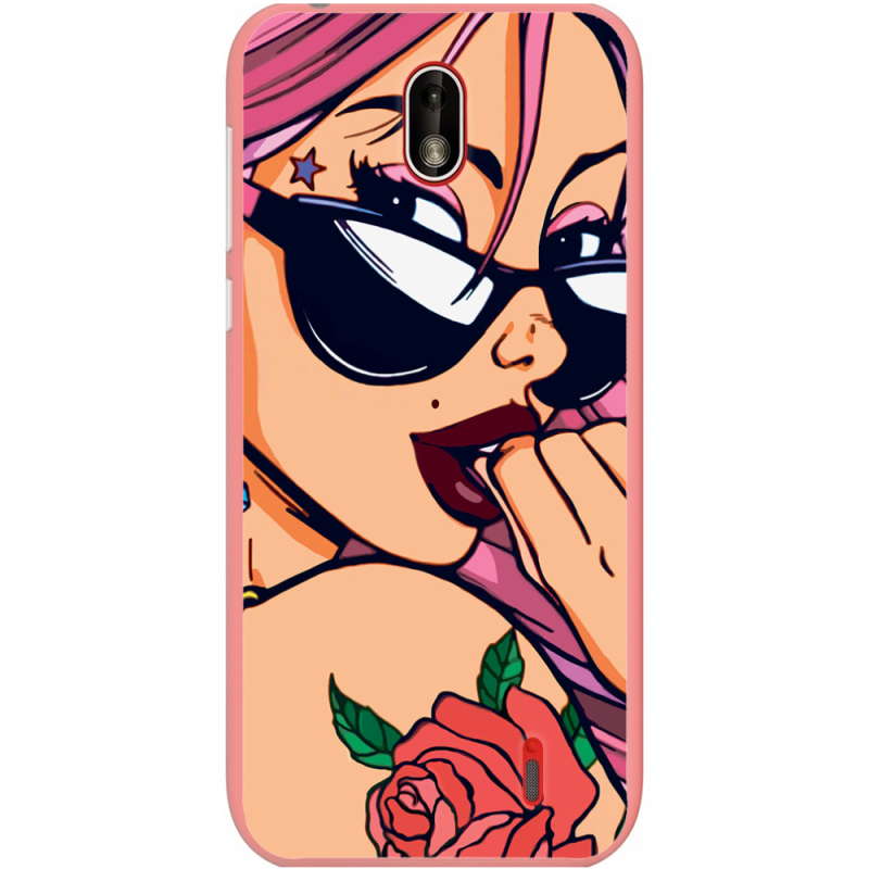 Чехол Uprint Nokia 1 Pink Girl