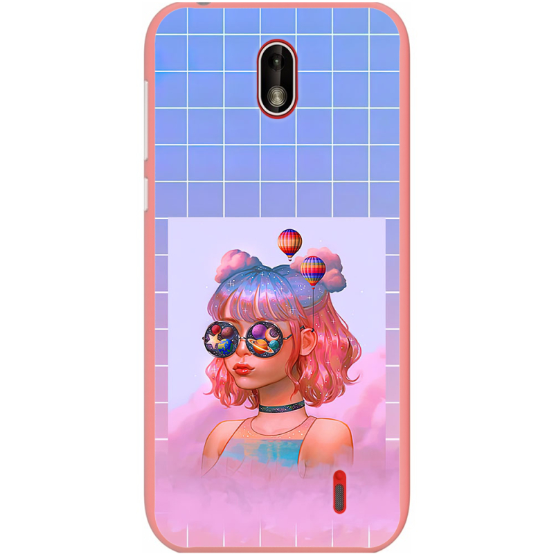 Чехол Uprint Nokia 1 Girl in the Clouds