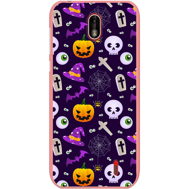 Чехол Uprint Nokia 1 Halloween Purple Mood