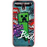 Чехол Uprint Nokia 1 Minecraft Graffiti