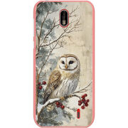 Чехол Uprint Nokia 1 Christmas Owl