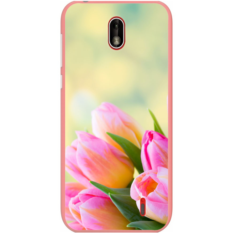 Чехол Uprint Nokia 1 Bouquet of Tulips