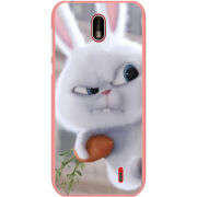 Чехол Uprint Nokia 1 Rabbit Snowball