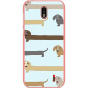 Чехол Uprint Nokia 1 Dachshund