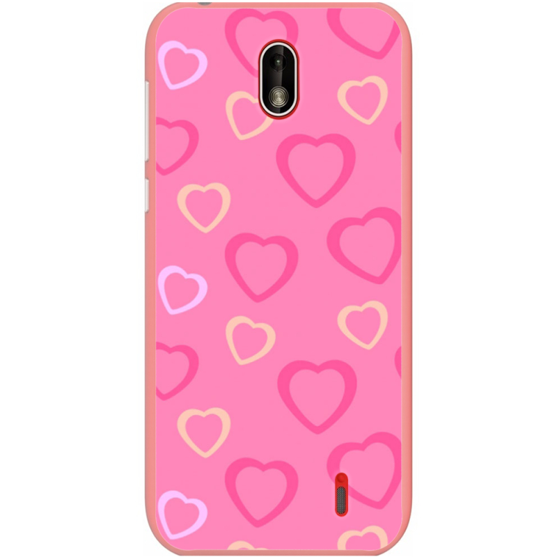 Чехол Uprint Nokia 1 Sugar Hearts