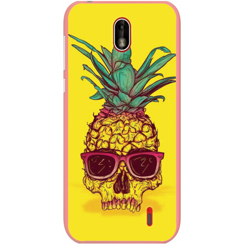 Чехол Uprint Nokia 1 Pineapple Skull
