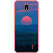 Чехол Uprint Nokia 1 Cold Red Light