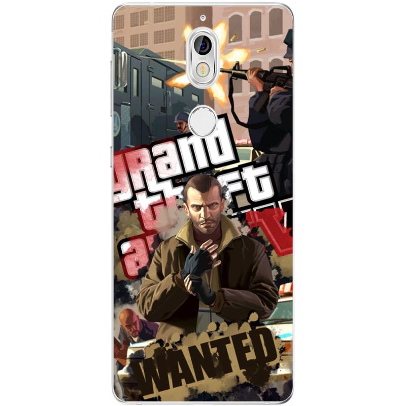 Чехол Uprint Nokia 7 GTA 4