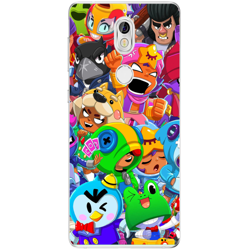 Чехол Uprint Nokia 7 friends brawl stars