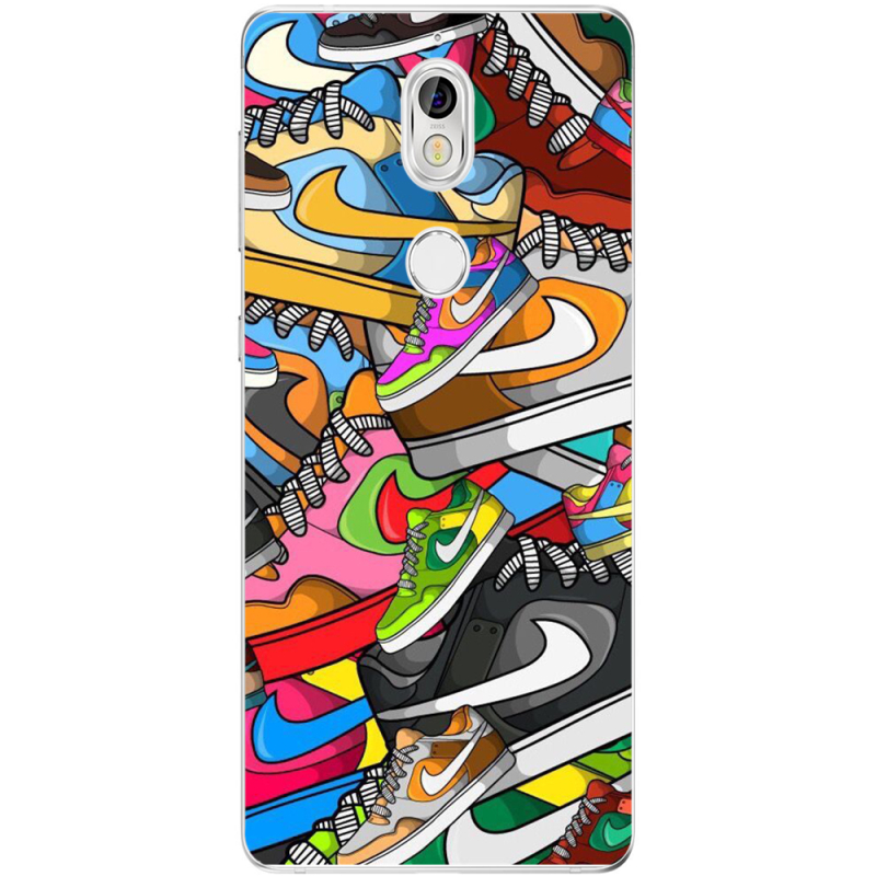 Чехол Uprint Nokia 7 Sneakers