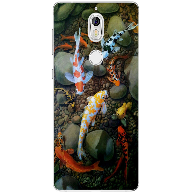 Чехол Uprint Nokia 7 Underwater Koi