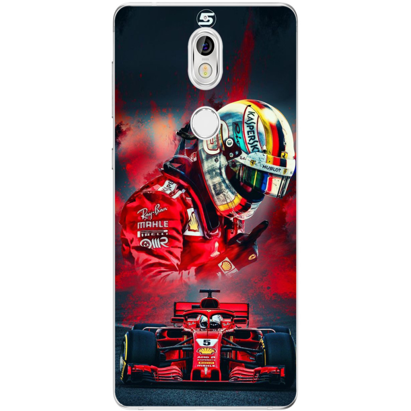 Чехол Uprint Nokia 7 Racing Car