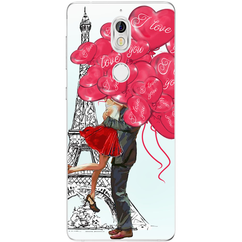 Чехол Uprint Nokia 7 Love in Paris