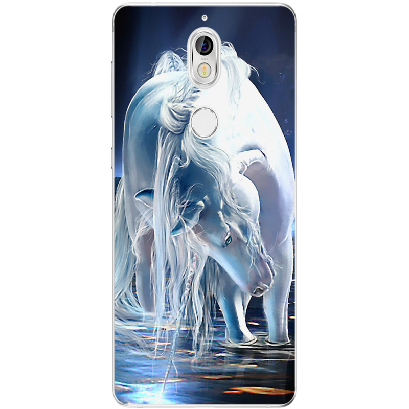 Чехол Uprint Nokia 7 White Horse