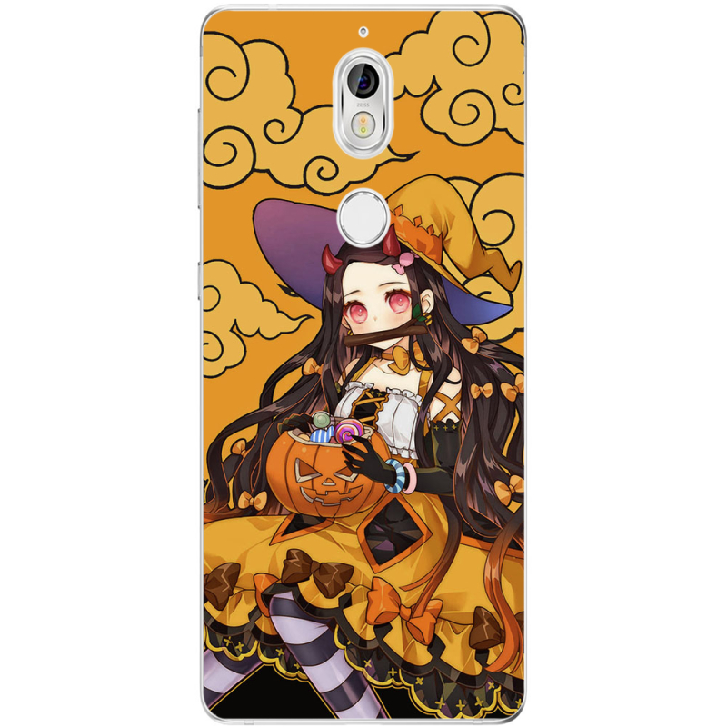 Чехол Uprint Nokia 7 Kamado Nezuko Halloween