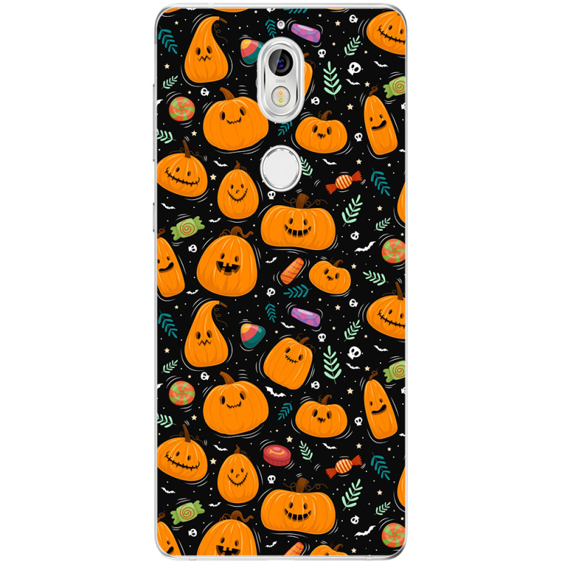 Чехол Uprint Nokia 7 Cute Halloween