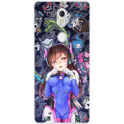 Чехол Uprint Nokia 7 Overwatch D.VA