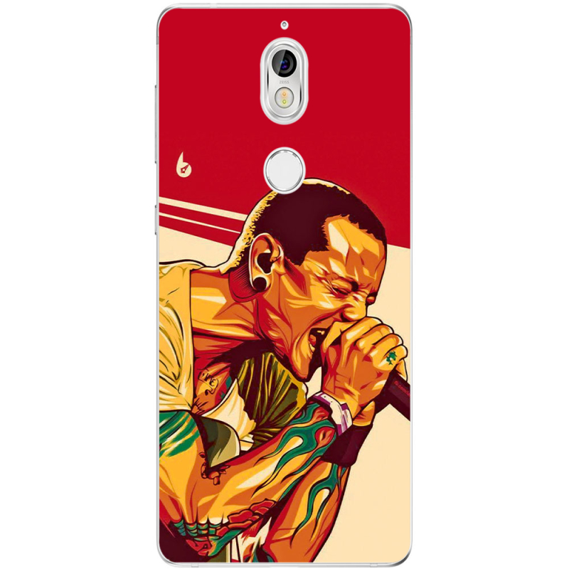 Чехол Uprint Nokia 7 Chester Bennington