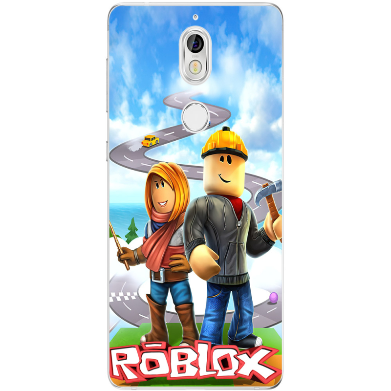 Чехол Uprint Nokia 7 Roblox Білдерман