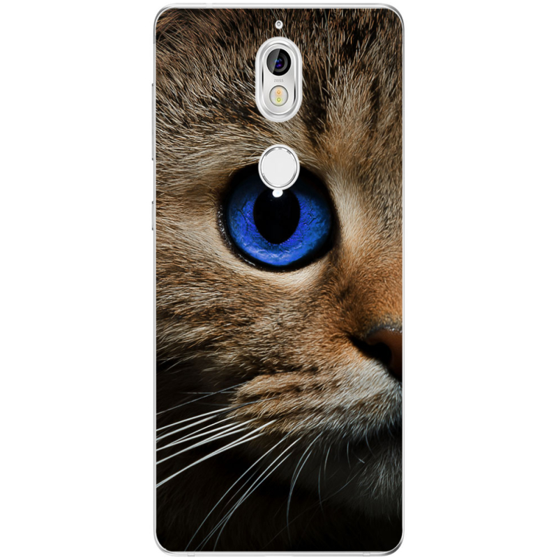 Чехол Uprint Nokia 7 Cat's Eye