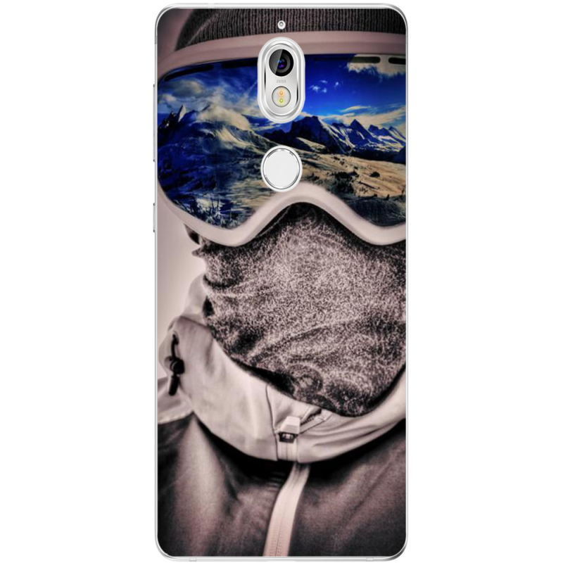 Чехол Uprint Nokia 7 snowboarder