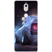 Чехол Uprint Nokia 7 Silver Car