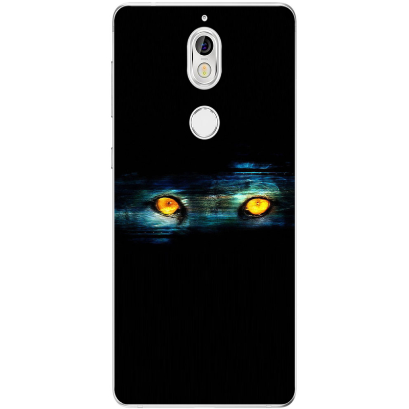 Чехол Uprint Nokia 7 Eyes in the Dark