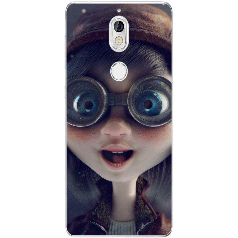 Чехол Uprint Nokia 7 Blue Eyes