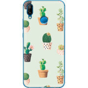 Чехол Uprint Huawei P20 Lite L-green Cacti