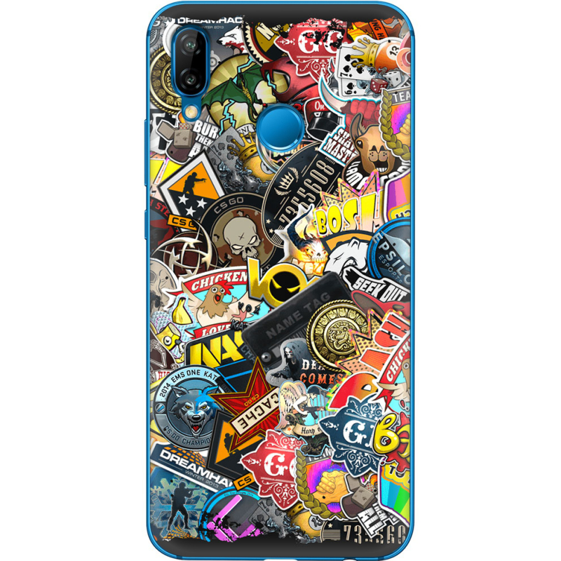 Чехол Uprint Huawei P20 Lite CS:Go Stickerbombing