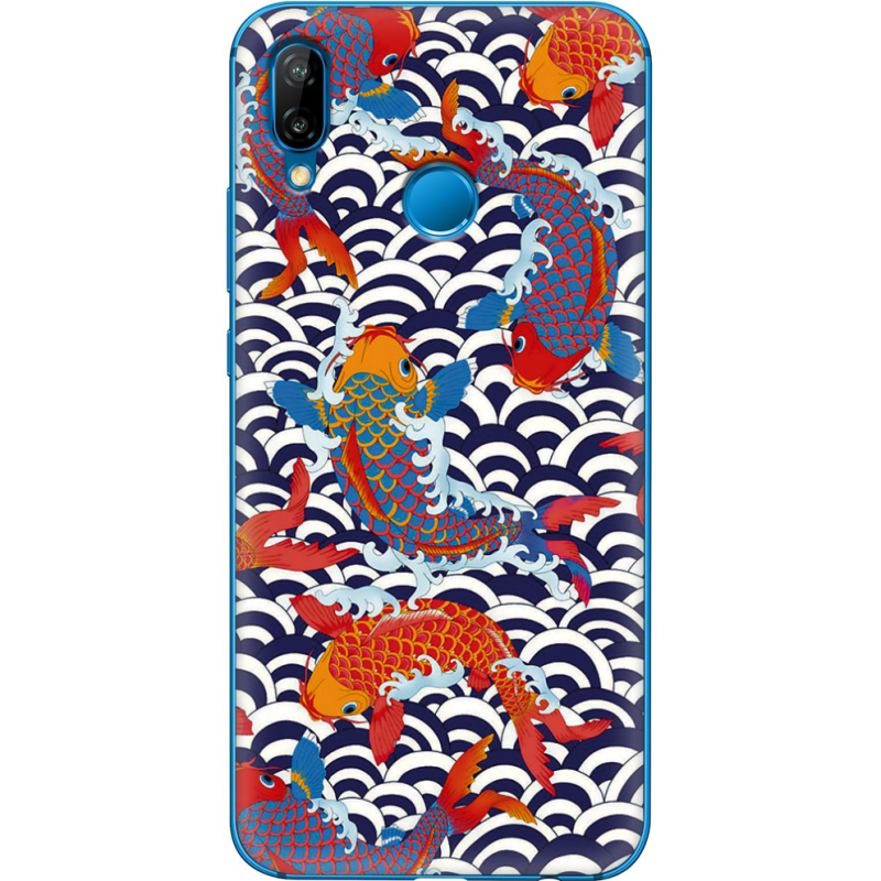 Чехол Uprint Huawei P20 Lite Koi Fish