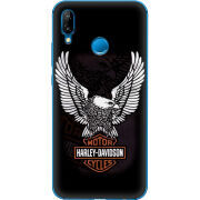 Чехол Uprint Huawei P20 Lite Harley Davidson and eagle