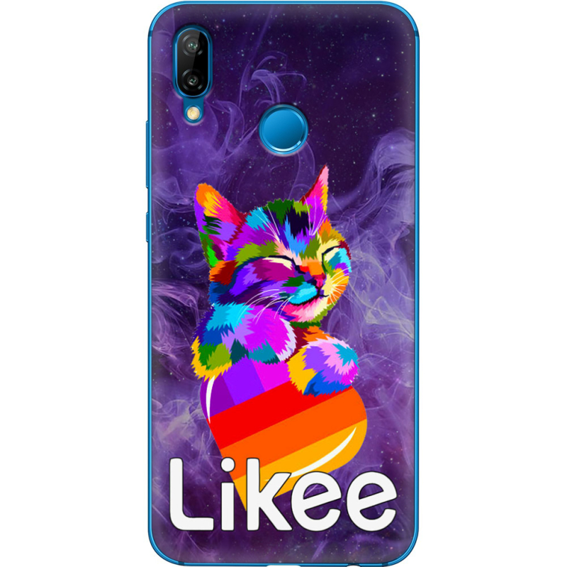 Чехол Uprint Huawei P20 Lite Likee Cat