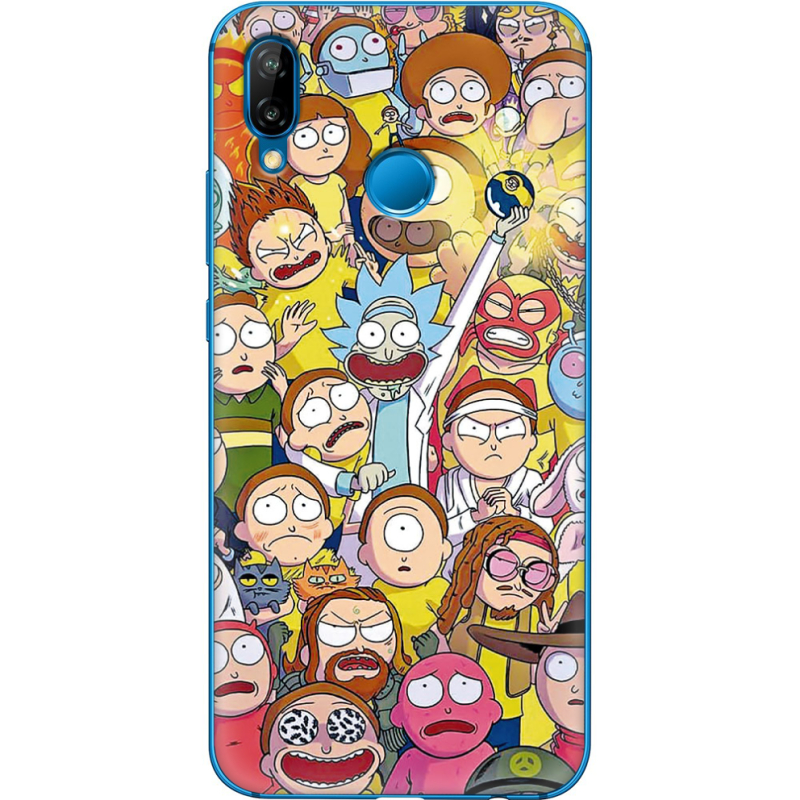 Чехол Uprint Huawei P20 Lite Rick and Morty