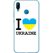 Чехол Uprint Huawei P20 Lite I love Ukraine