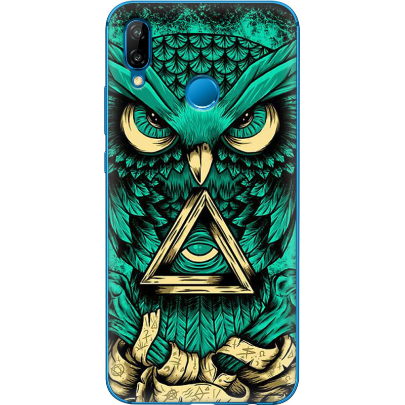 Чехол Uprint Huawei P20 Lite Masonic Owl