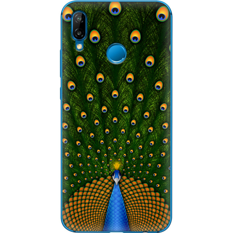 Чехол Uprint Huawei P20 Lite Peacocks Tail