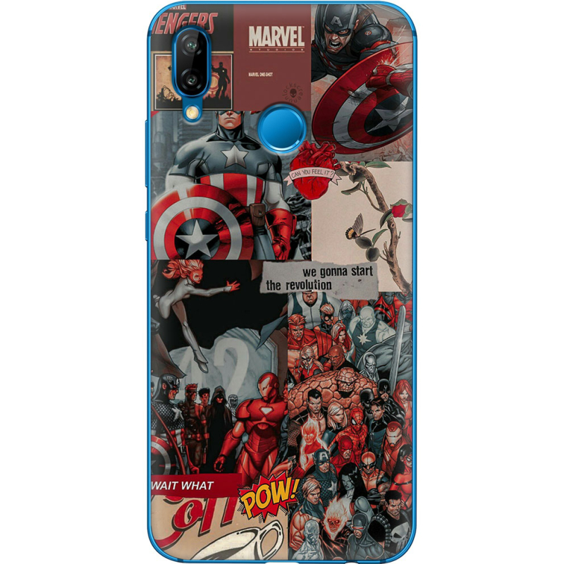 Чехол Uprint Huawei P20 Lite Marvel Avengers