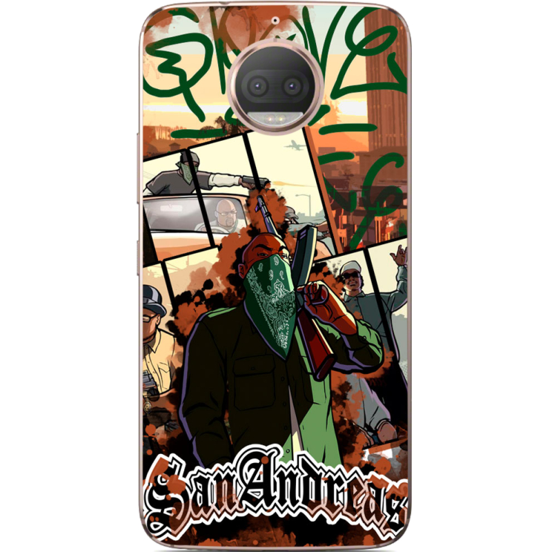 Чехол Uprint Motorola Moto G5s Plus XT1805 GTA San Andreas