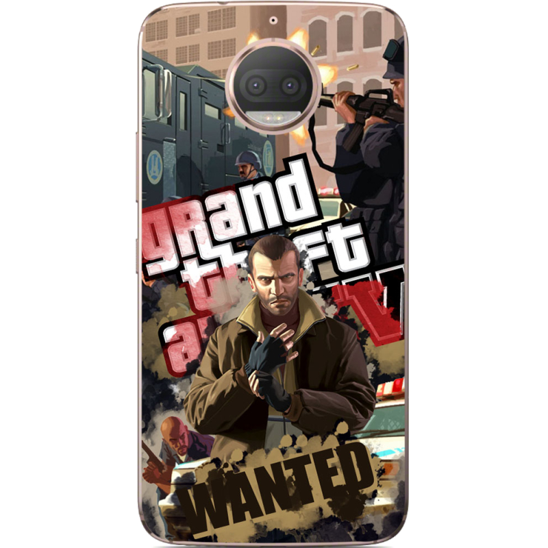 Чехол Uprint Motorola Moto G5s Plus XT1805 GTA 4