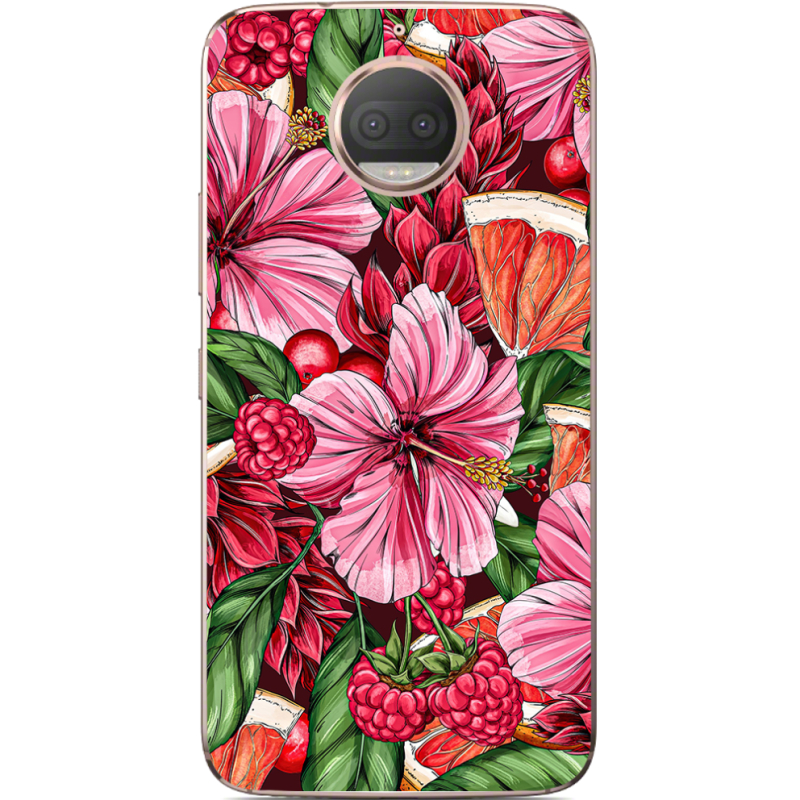 Чехол Uprint Motorola Moto G5s Plus XT1805 Tropical Flowers