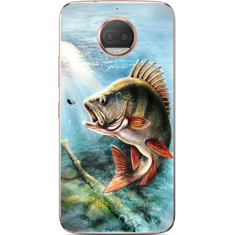 Чехол Uprint Motorola Moto G5s Plus XT1805 Полосатый Бандит