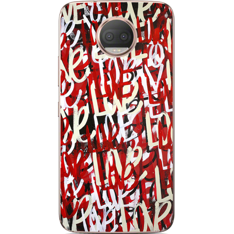 Чехол Uprint Motorola Moto G5s Plus XT1805 Love Graffiti