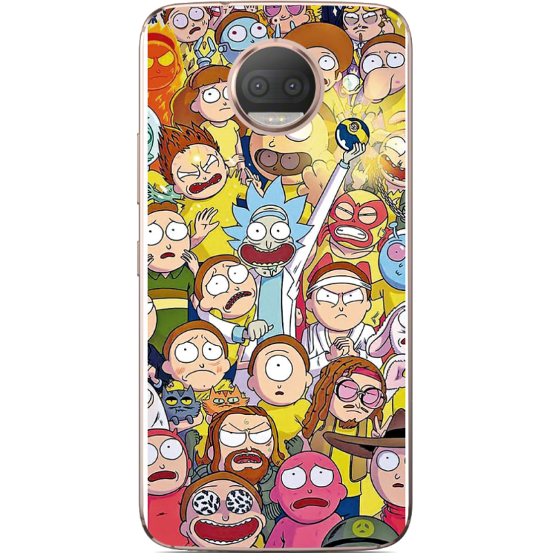 Чехол Uprint Motorola Moto G5s Plus XT1805 Rick and Morty