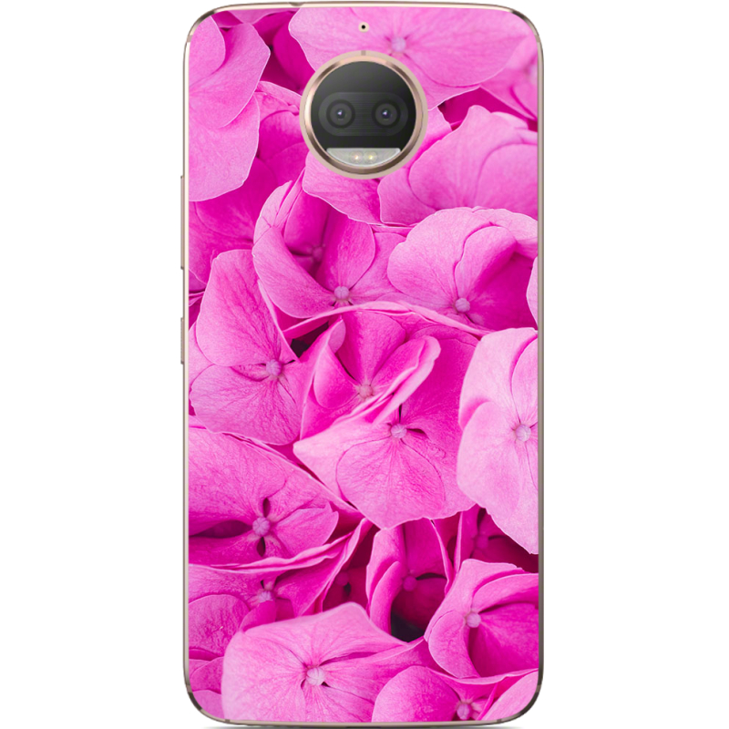 Чехол Uprint Motorola Moto G5s Plus XT1805 Pink Flowers