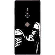 Чехол Uprint Sony Xperia XZ2 H8266 Black Sneakers